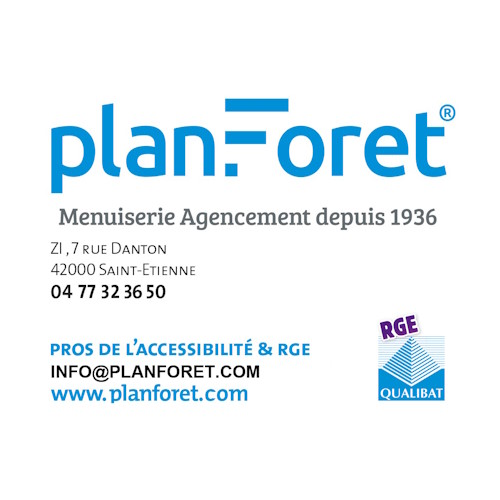 Logo de Plan Foret - menuiserie depuis 1936