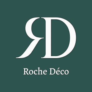 logo de Roche Déco sur fond vert